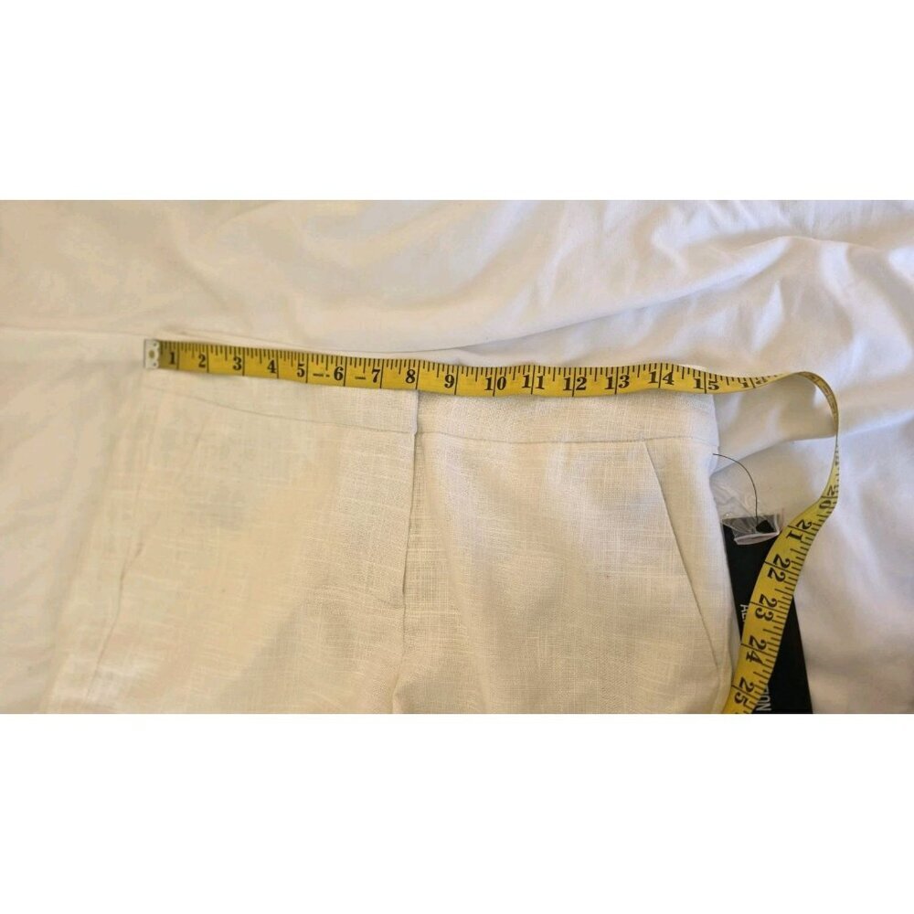 Alice Collection Shorts Linen Blend Scalloped Pockets Angelcore Fairycore NWT - Picture 7 of 10